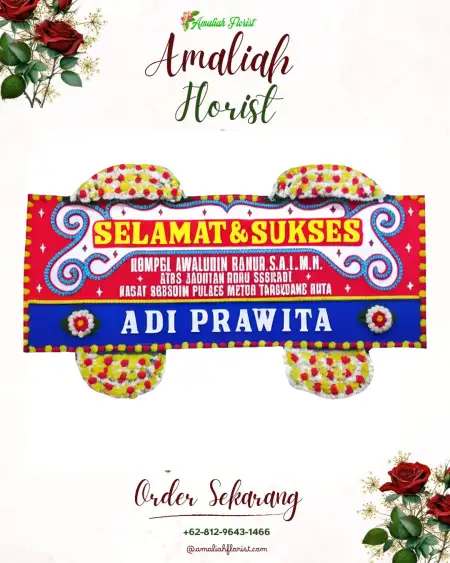 Papan Bunga Ucapan Selamat Pagerkukuh