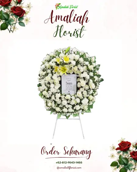 Krans Bunga Duka Pagerkukuh